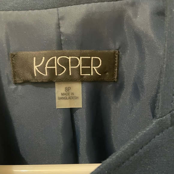 Never worn. Sz 8 Petite. Dark teal. - Picture 2 of 2